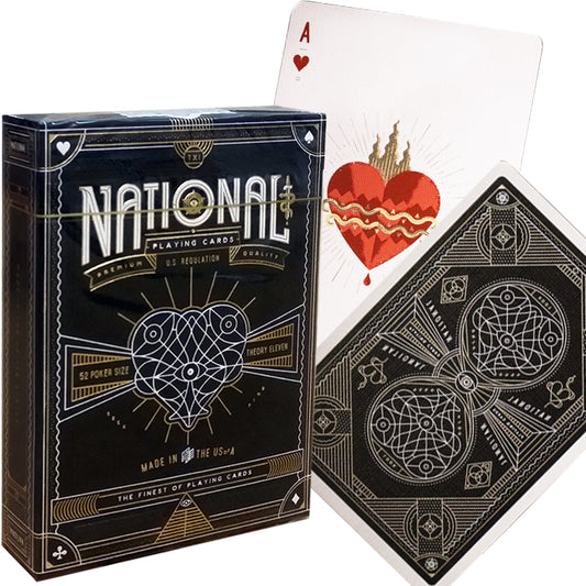 Theory11 National - autorinio dizaino žaidimo kortos