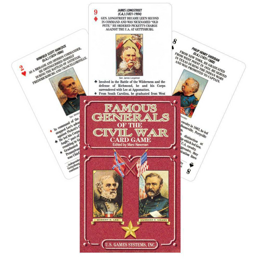 Famous Generals of the Civil War - istorinis kortų žaidimas