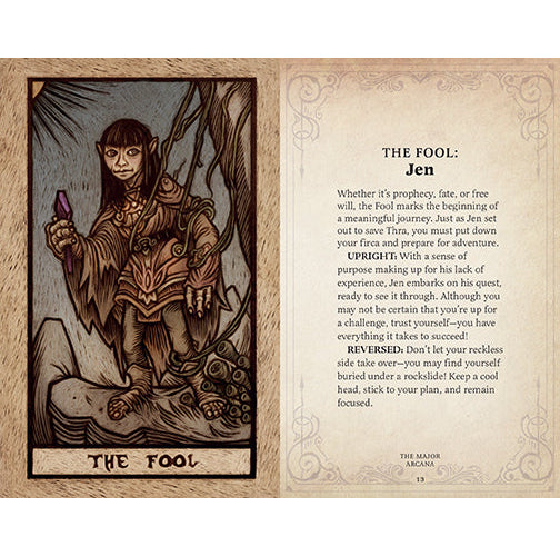 The Dark Crystal Tarot cards and guidebook Insight Editions