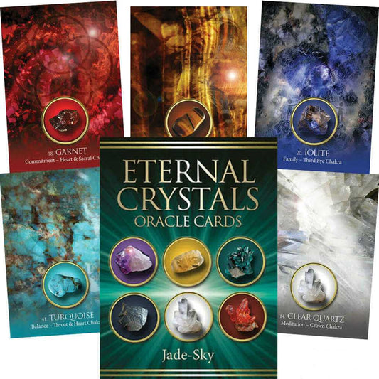 Eternal Crystals Oracle - kristalų orakulo kortos