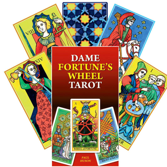 Dame Fortune's Wheel Tarot - taro kortos | Lo Scarabeo