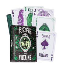 Įkelti vaizdą į galerijos rodinį, Bicycle Kortos Disney Villains Žalios
