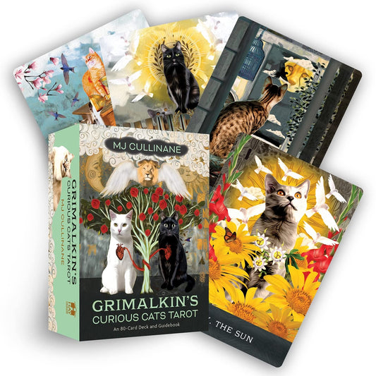 Grimalkins Curious Cats Tarot - kačių taro kortos