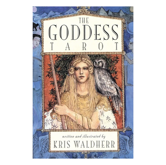 The Goddess Tarot Book - Kris Waldherr taro knyga