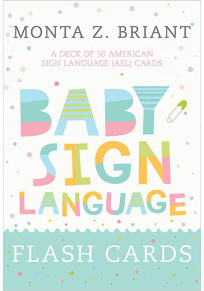Baby Sign Language Flash Cards ASL - mokomosios kortos
