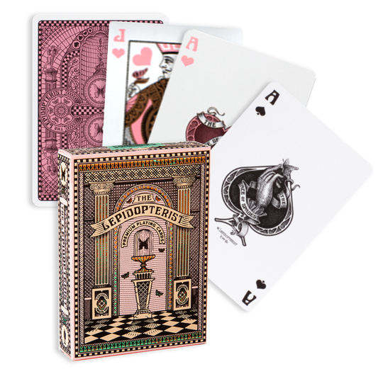 The Lepidopterist Pink Limited Edition - žaidimo kortos | Art of Play
