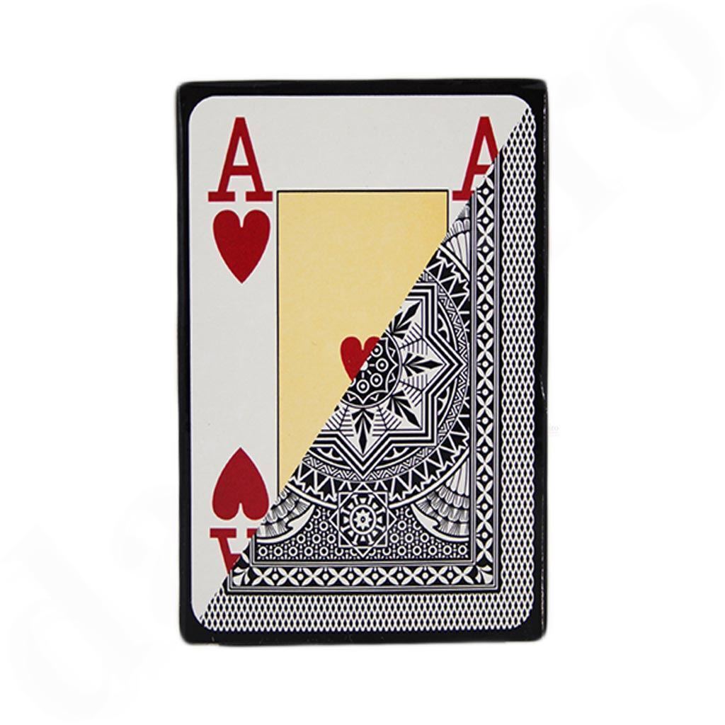 Modiano Poker 4 Jumbo Index - juodos pokerio kortos