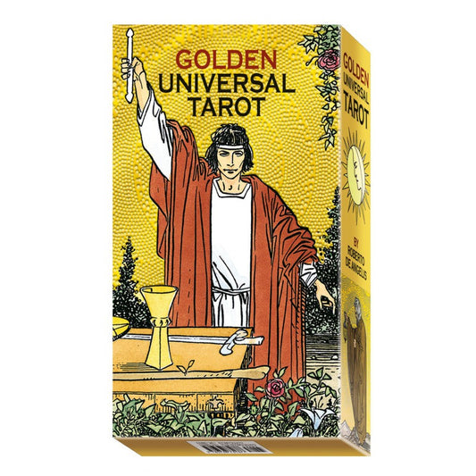 Golden Universal Tarot - taro kortos su aukso folija