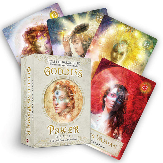 Goddess Power Oracle - deivių kortos su vadovu