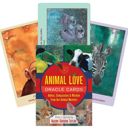 Animal Love Oracle - 52 gyvūnų kortos ir vadovas