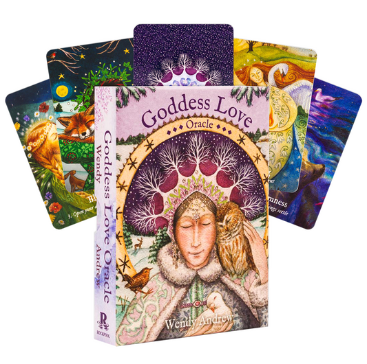 Goddess Love Oracle - Wendy Andrew deivių kortos