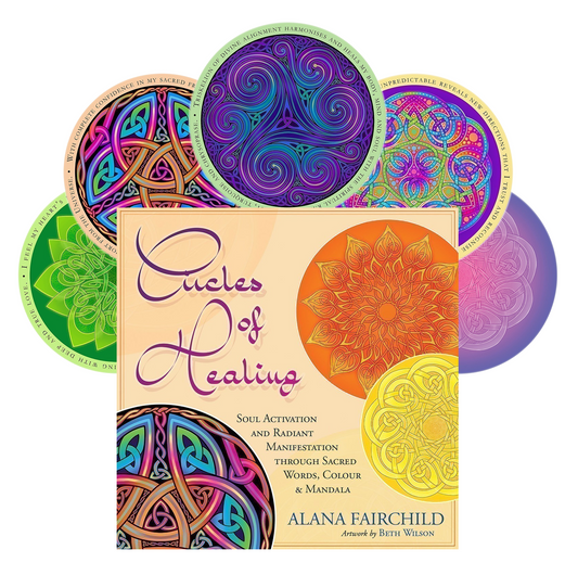 Circles Of Healing - apskritos afirmacijų kortos | Blue Angel