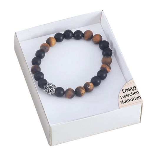 Tiger Eye - tigro akies karoliukų apyrankė