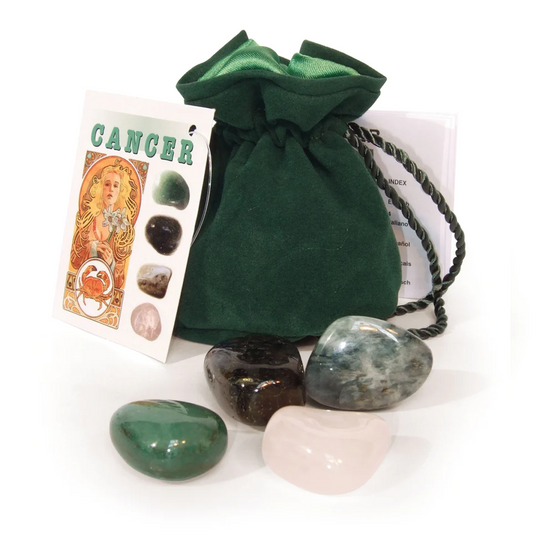 Astrological Crystal Talisman Cancer - Vėžio akmenų rinkinys