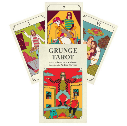 Grunge Tarot - grunge muzikos tematikos taro kortos | Rockpool