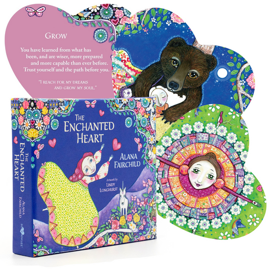 The Enchanted Heart Oracle - širdies formos kortos