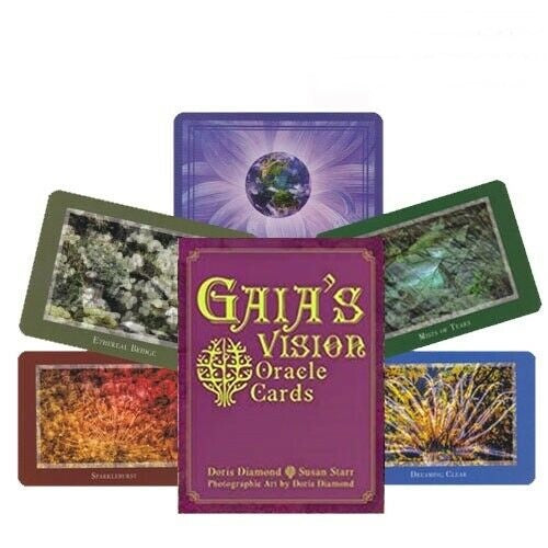 Gaia's Vision Oracle Cards - orakulo kortos | Schiffer