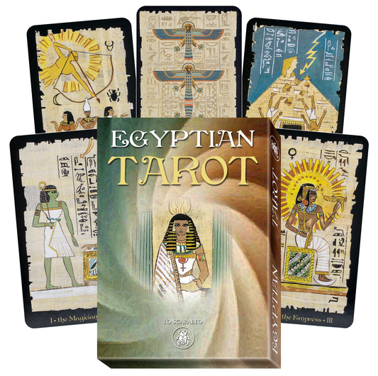 Egyptian Tarot Grand Trumps - 22 Didžiųjų arkanų kortos