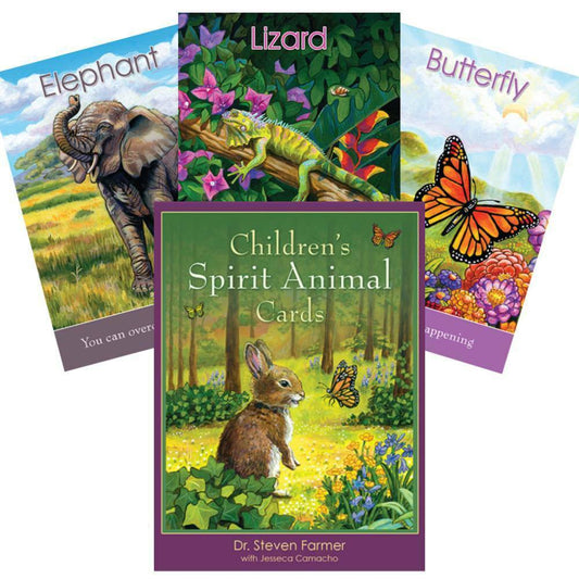 Childrens Spirit Animal Cards - gyvūnų kortos vaikams | Blue Angel