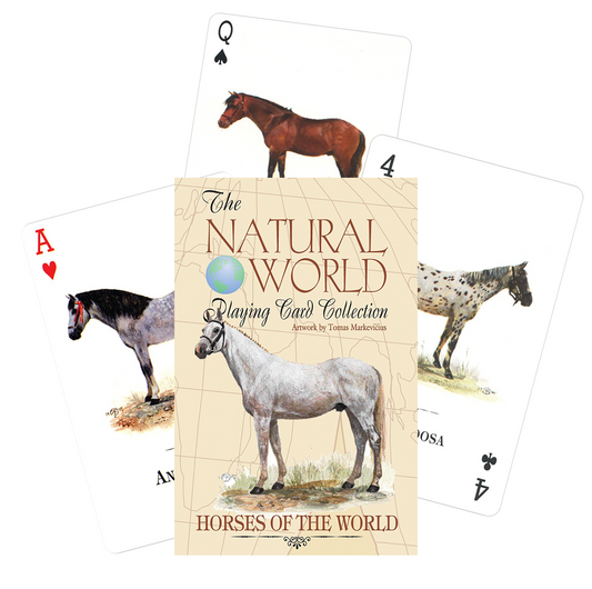 Horses of the Natural World - žirgų žaidimo kortos | US Games Systems