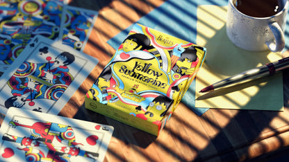 The Beatles Yellow Submarine - žaidimo kortos | Theory11
