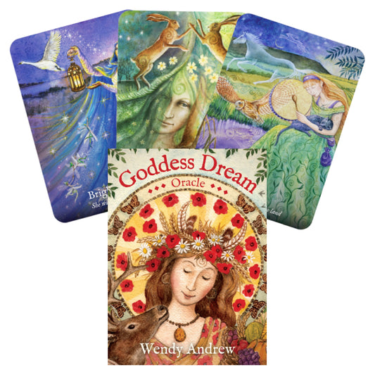 Goddess Dream Oracle - Wendy Andrew deivių kortos | Rockpool