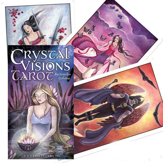 Crystal Visions Tarot - Taro kortos