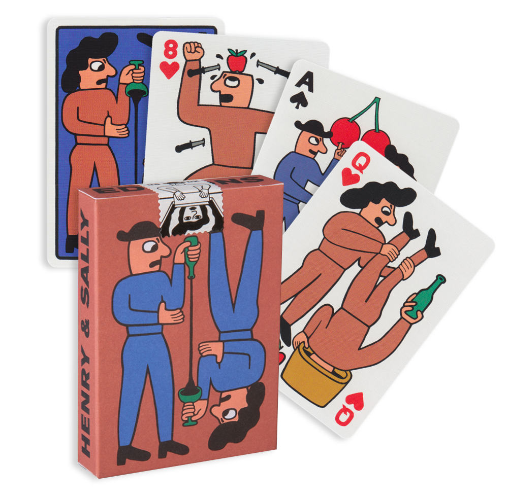 Henry and Sally Brown Limited Edition - žaidimo kortos | Art of Play