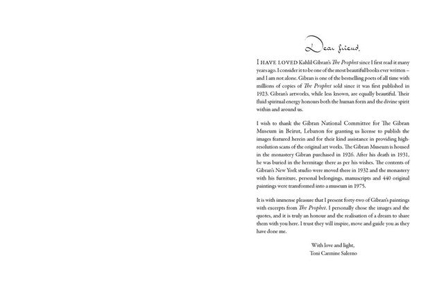 The Prophet Journal - Kahlil Gibran užrašų knyga | Blue Angel
