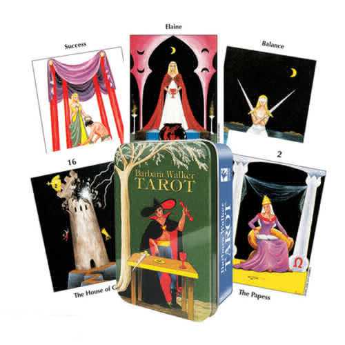 Barbara Walker Tarot in a Tin - taro metalinėje dėžutėje