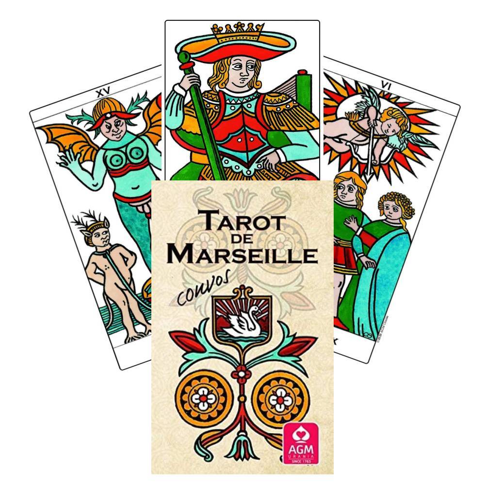 Tarot De Marseille Convos English Edition - taro kortos | AGM