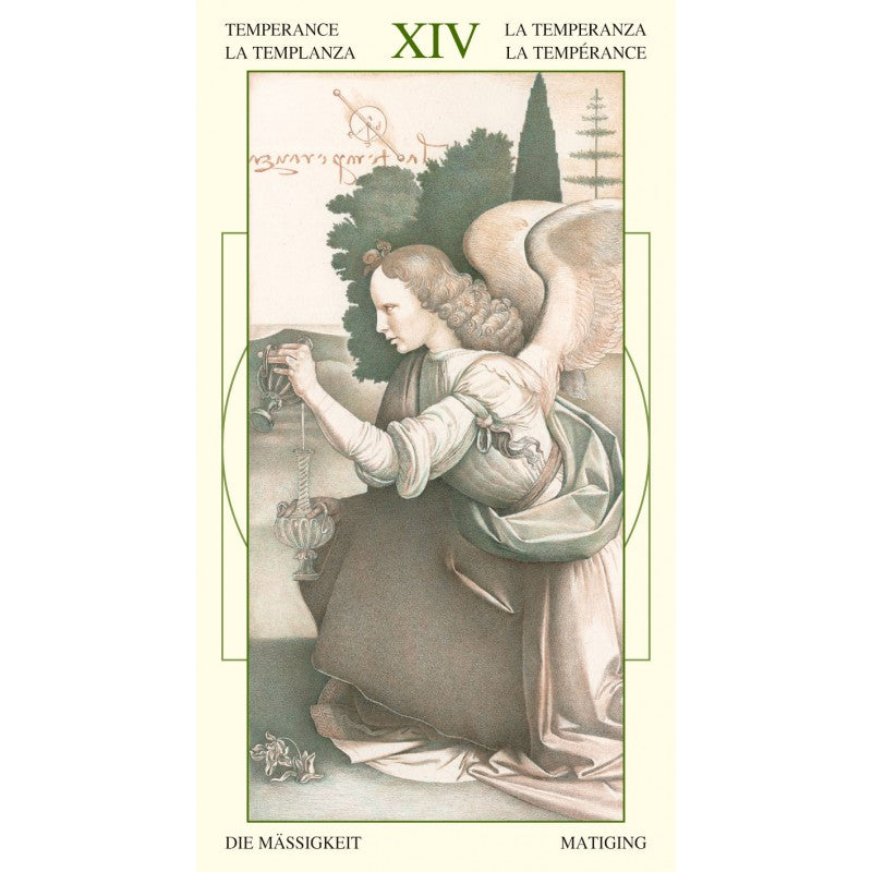 Leonardo da Vinci Tarot - meno įkvėptos taro kortos