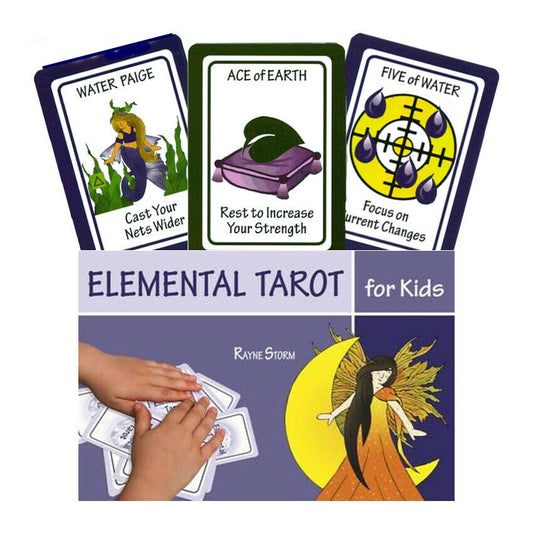 Elemental Tarot for Kids - Taro kortos vaikams | Schiffer