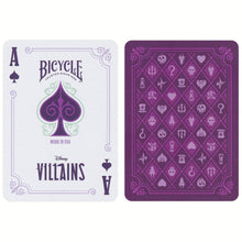 Įkelti vaizdą į galerijos rodinį, Bicycle Kortos Disney Villains Violetinės
