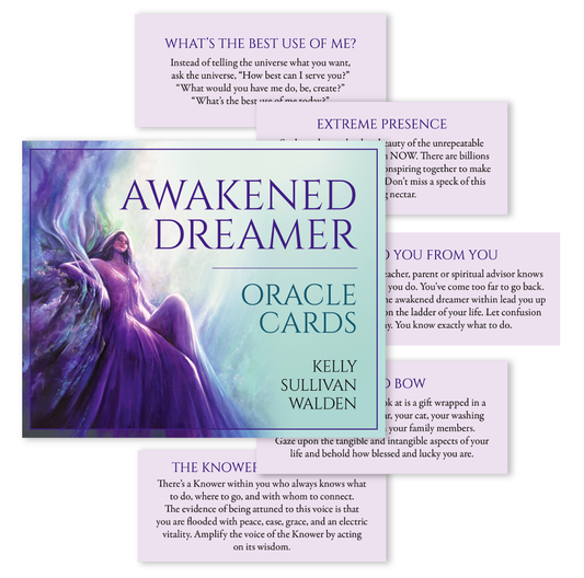 Awakened Dreamer Oracle - sapnų žinučių kortos | Blue Angel