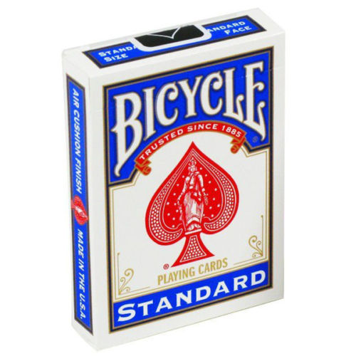 Bicycle Rider Back Standard - 2 kaladės, mėlyna ir raudona