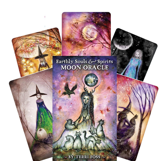 Earthly Souls & Spirits Moon Oracle - 55 kortos