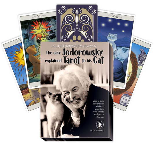 The Way Jodorowsky Explained Tarot To His Cat - taro kortos ir knyga | Lo Scarabeo