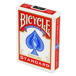 Bicycle Kortos Rider Back Standard dviejų kortų kaladžių (mėlynos/raudonos) rinkinys