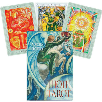 Aleister Crowley Tarot Pocket - kišeninės taro kortos