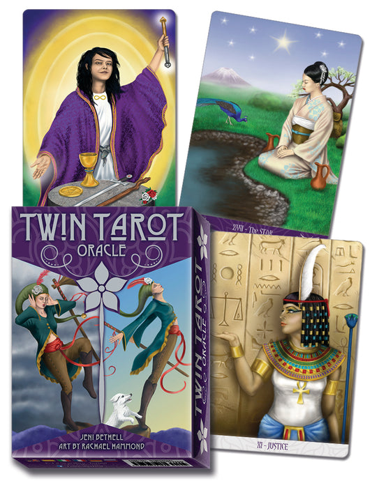 Twin Tarot Oracle - orakulo kortos | Lo Scarabeo