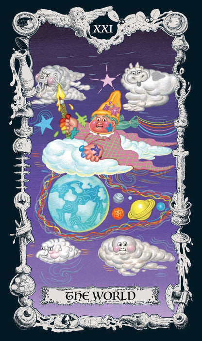 Garbage Pail Kids Tarot - oficialios taro kortos