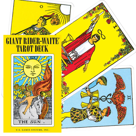 Giant Rider-Waite Tarot - didelio formato Taro kortos