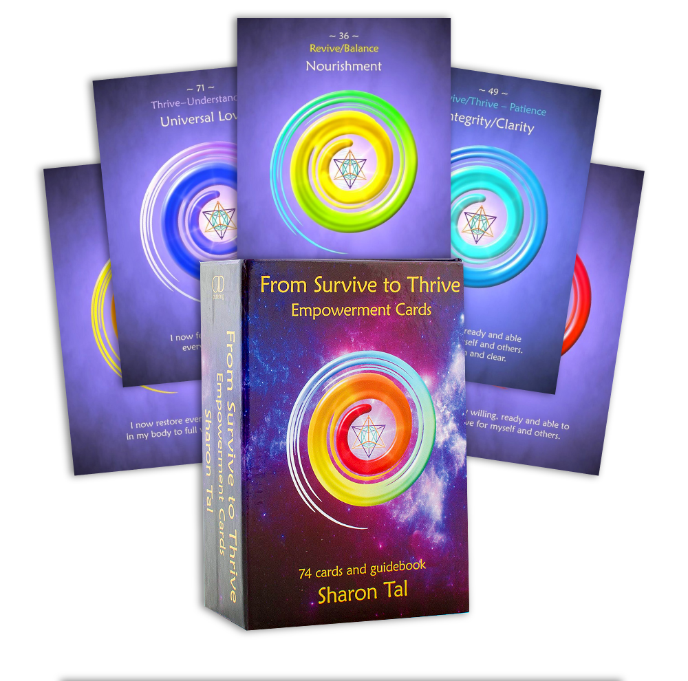 From Survive to Thrive Empowerment - afirmacijų kortos | Animal Dreaming
