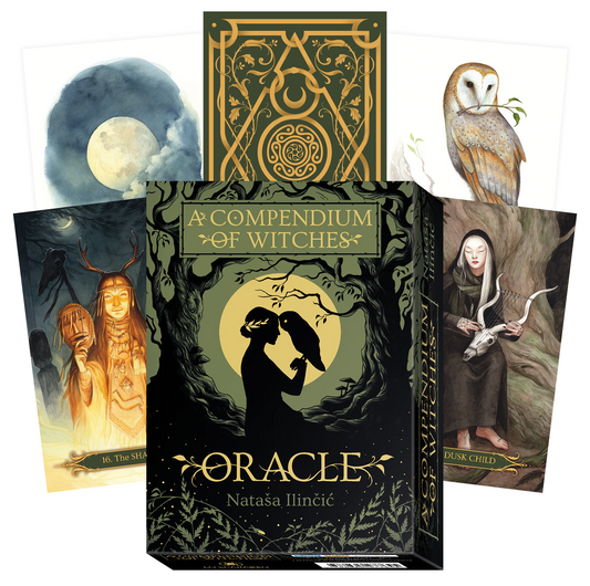 A Compendium of Witches Oracle - 60 kortų ir knyga