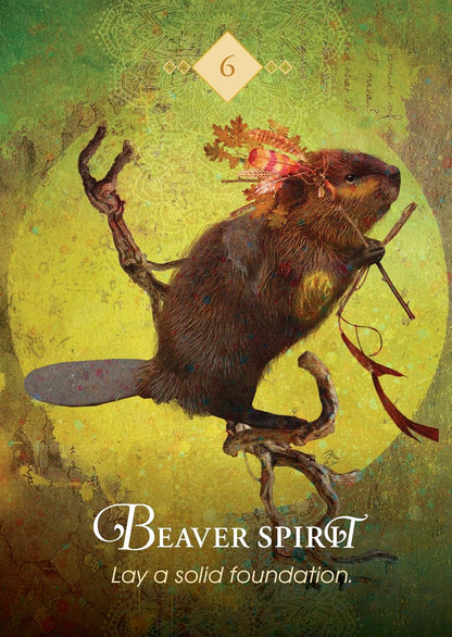 The Spirit Animal Pocket Oracle - kišeninės orakulo kortos metalinėje dėžutėje