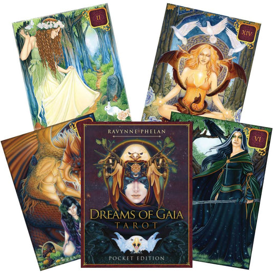 Dreams of Gaia Tarot Pocket Edition - kišeninės Taro kortos