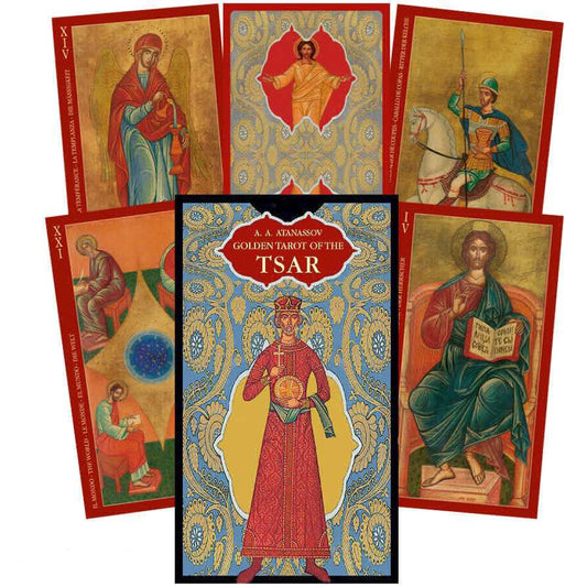 Golden Tarot of the Tsar - ikonų įkvėptos kortos