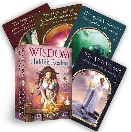 Wisdom of the Hidden Realms - orakulo kortos