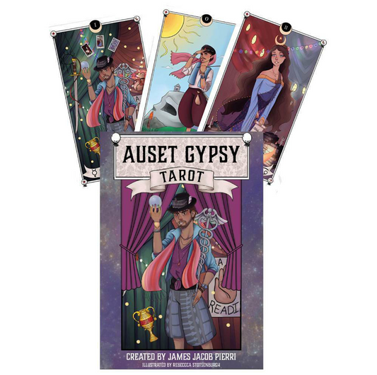 Auset Gypsy Tarot - taro kortos | Schiffer Publishing